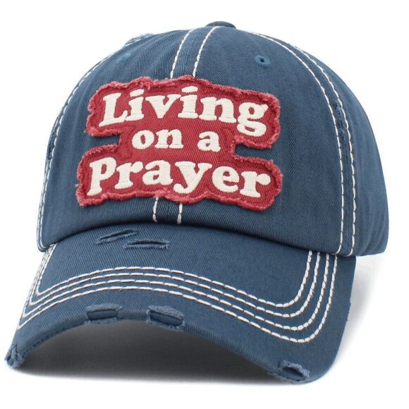 2/$30 Ladies Blue Living on a Prayer - Picture 2 of 5